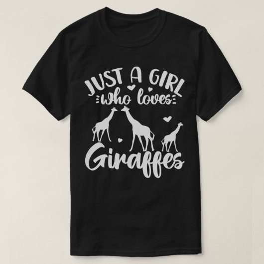 Giraffe Giraffes Cutest Giraffe T-shirt (Design voorkant)