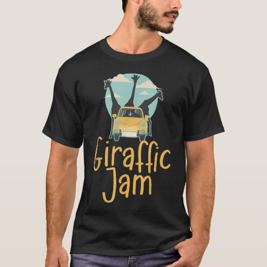 Giraffe Giraffic Jam Voor Vrouwen Mannen Grappig T-shirt (Voorkant)