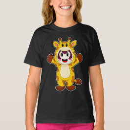 Giraffe Girl Costume T-shirt