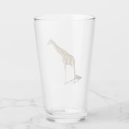 Giraffe Glas (Achterkant)