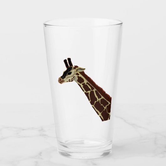 Giraffe Glas (Voorkant)