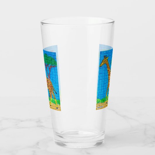 Giraffe - Glas Cup (Links)