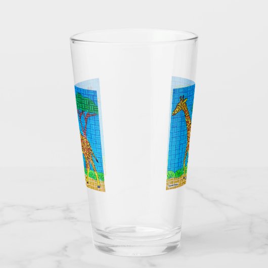 Giraffe - Glas Cup (Rechts)