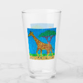 Giraffe - Glas Cup (Voorkant)