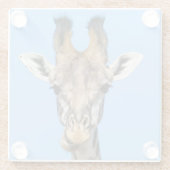 Giraffe Glazen Onderzetter (Achterkant)