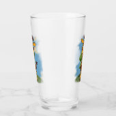 Giraffe glimlachen glas (Rechts)