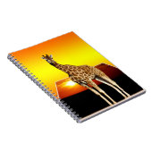 Giraffe Golden Sunshine, Notitieboek (Rechterzijde)