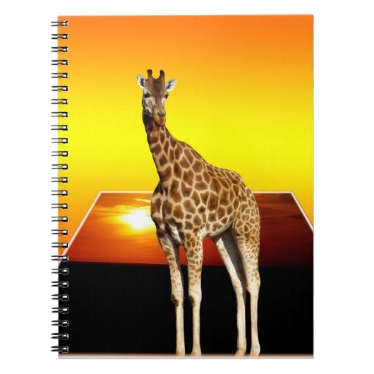 Giraffe Golden Sunshine, Notitieboek (Voorkant)