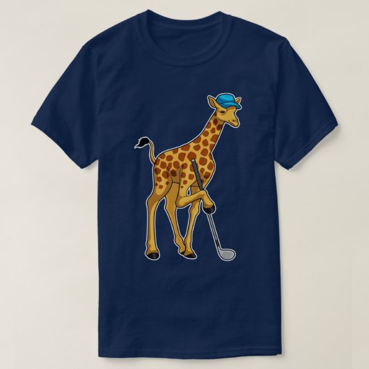 Giraffe Golfclub T-shirt (Design voorkant)