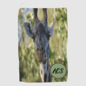 Giraffe Golfhanddoek (Voorkant)