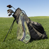 Giraffe Golfhanddoek (Groen)