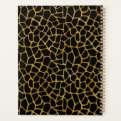 Giraffe Gouden Nieuwjaar Planner (Achterkant)