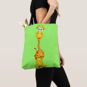 Giraffe GreenTote Bag Tote Bag (Dichtbij)