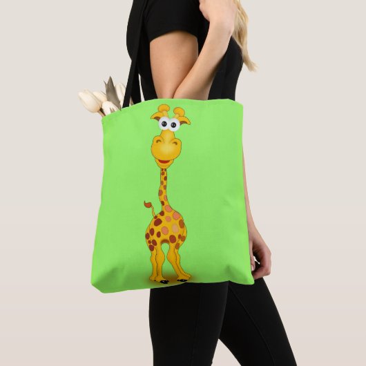 Giraffe GreenTote Bag Tote Bag (Dichtbij)