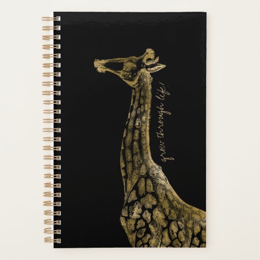 Giraffe Groeit door Life Planner Elephant Lion (Voorkant)