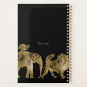 Giraffe Groeit door Life Planner Elephant Lion (Achterkant)