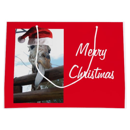 Giraffe Groot Cadeauzakje (Voorkant)