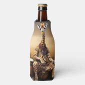 Giraffe Grooves: Een Bongo Serenade in de Savanne, Flesjeskoeler (Fles Voorkant)