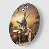 Giraffe Grooves: Een Bongo Serenade in de Savanne, Grote Klok (Hoek)