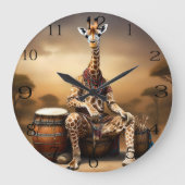 Giraffe Grooves: Een Bongo Serenade in de Savanne, Grote Klok (Voorkant)