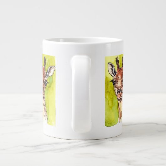 Giraffe Grote Koffiekop (Achterkant)