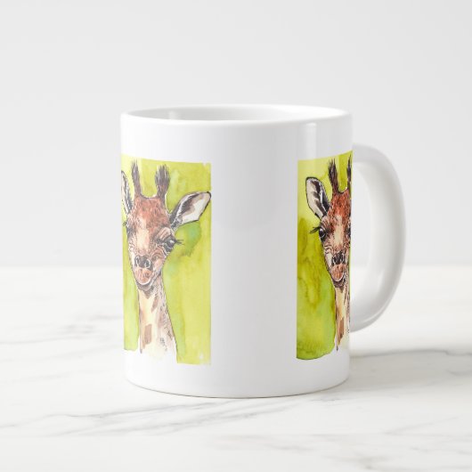Giraffe Grote Koffiekop (Voorkant rechts)