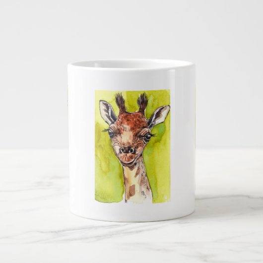 Giraffe Grote Koffiekop (Voorkant)
