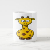 GIRAFFE GROTE KOFFIEKOP (Voorkant)