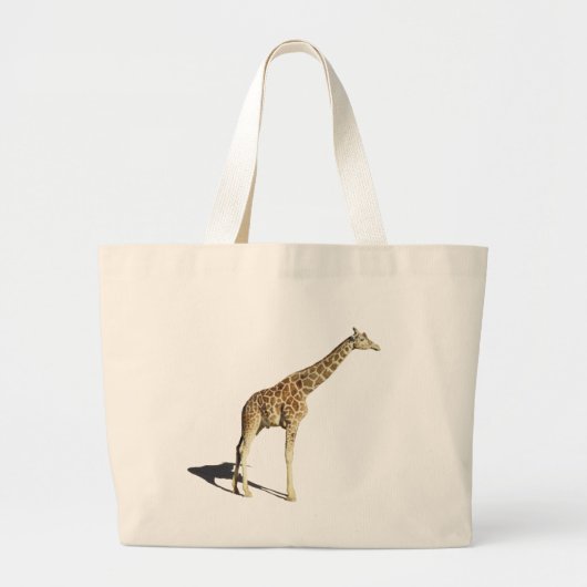 Giraffe Grote Tote Bag (Voorkant)