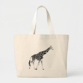 giraffe grote tote bag (Voorkant)