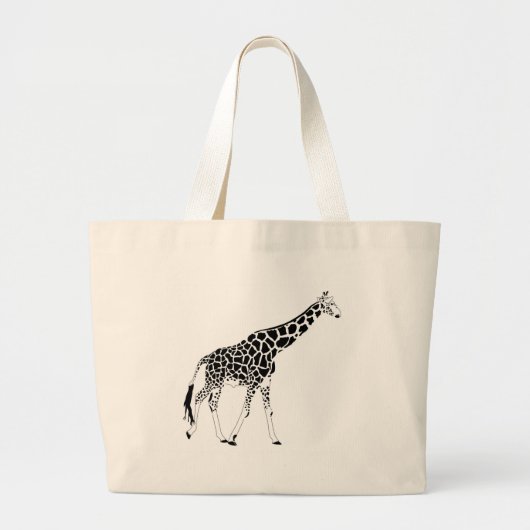 giraffe grote tote bag (Voorkant)