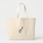 Giraffe Grote Tote Bag (Voorkant)