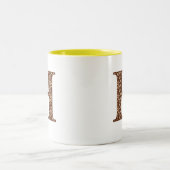 giraffe-h tweekleurige koffiemok (Center)