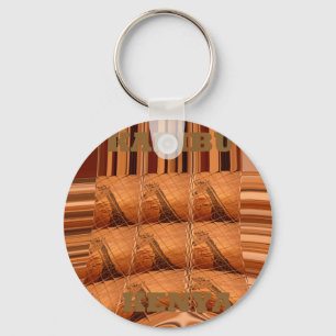 Giraffe Hakuna Matata Chic Modern Sleutelhanger