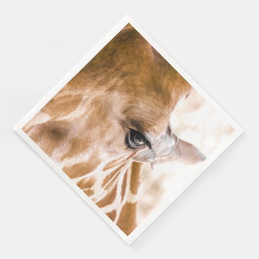 Giraffe Hallo Servetten (Hoek)