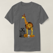 Giraffe Halloween Costume T-shirt (Design voorkant)