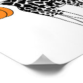 Giraffe Halloween Grappige Halloween Outfit Kostuu Poster (Hoek)