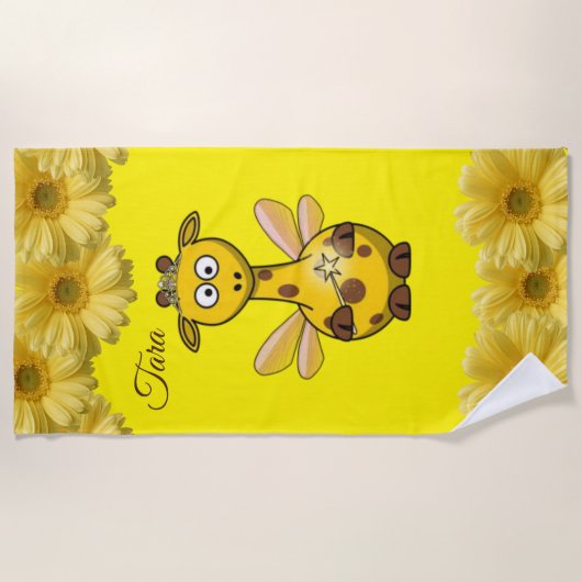 Giraffe handdoeken (Voorkant)