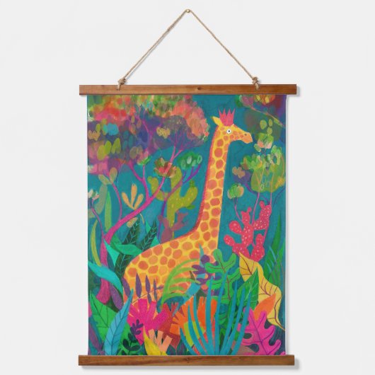 Giraffe Hangend Wandkleed (Voorkant)