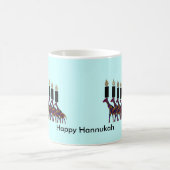 Giraffe Hannukah Menorah Koffiemok (Center)