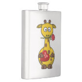 Giraffe "HAPPY VALENTINE'S DAY" Flacon (Rechts)