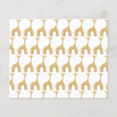 Giraffe Hartelijk dank (Achterkant)