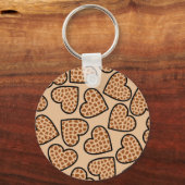 Giraffe harten Sleutelhanger (Voorkant)