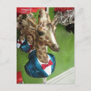 Giraffe Head Briefkaart