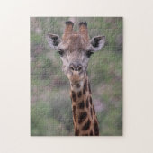 Giraffe Headshot Legpuzzel (Verticaal)