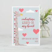 Giraffe Heart Classroom School Valentijn (Staand voorkant)