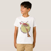Giraffe Helikopter T-shirt (Voorkant volledig)