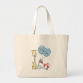 Giraffe Het is een jongen Grote Tote Bag (Voorkant)