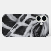 Giraffe het oog Case-Mate iPhone case (Achterkant (horizontaal))