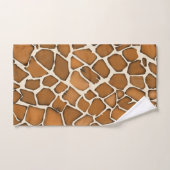 Giraffe Hide Vacht Patroon Print Bad Handdoek (Handdoek)